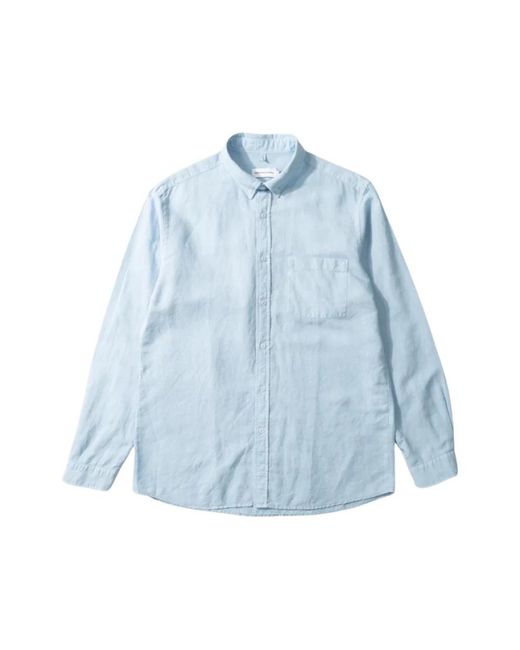 Edmmond Studios Blue Casual Shirts for men