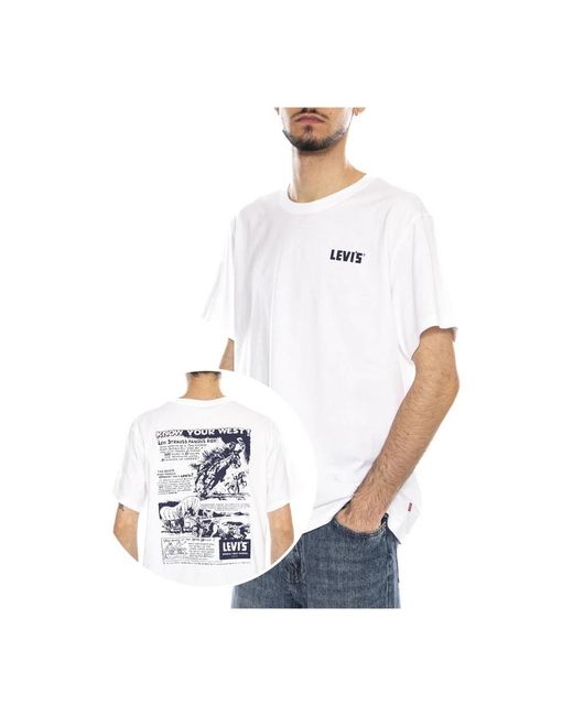 T-Shirts Levi's de hombre de color White