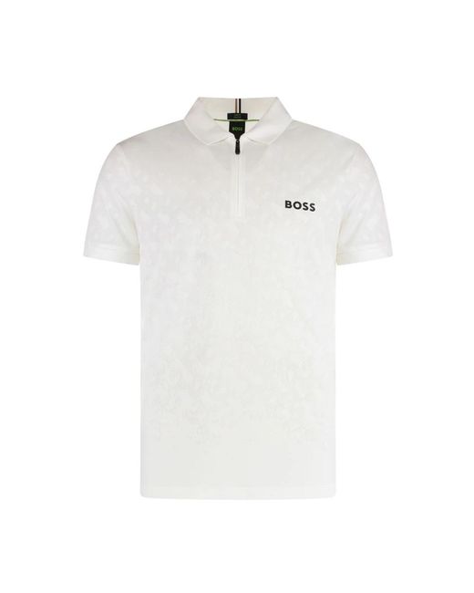 Boss White Polo Shirts for men