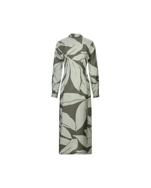 Max Mara Green Shirt Dresses