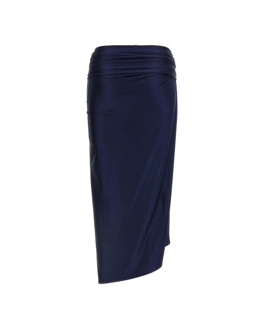 Rabanne Blue Midi Skirts