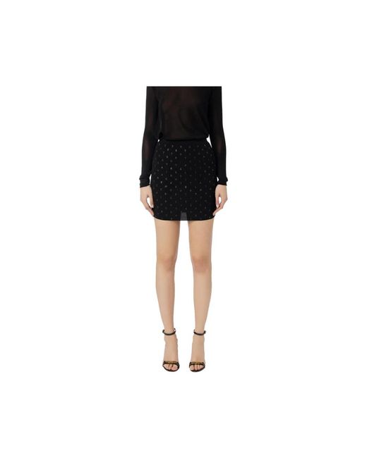Skirts > short skirts Elisabetta Franchi en coloris Black