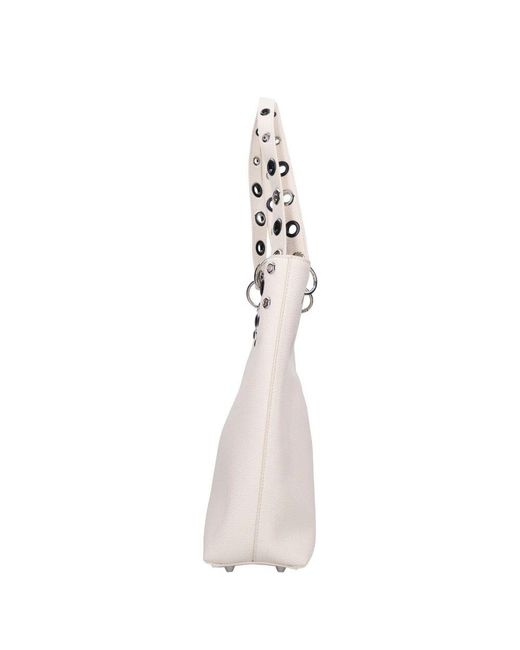 John Richmond White Tote Bag