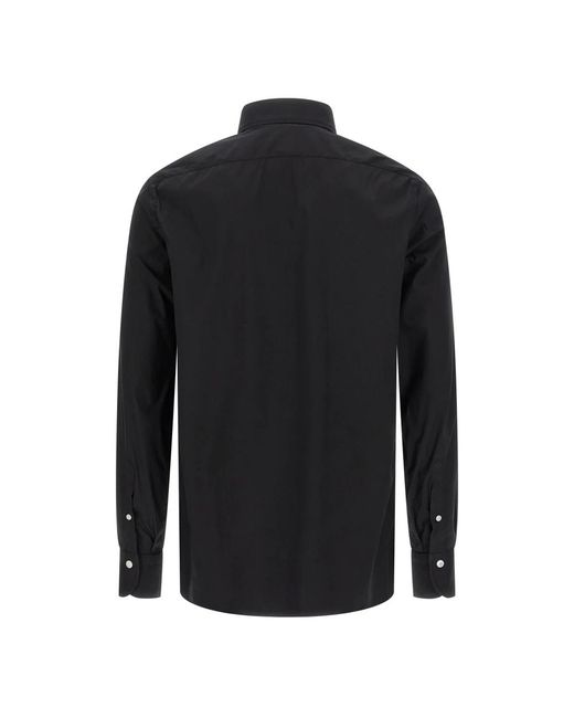 Finamore 1925 Black Casual Shirts for men