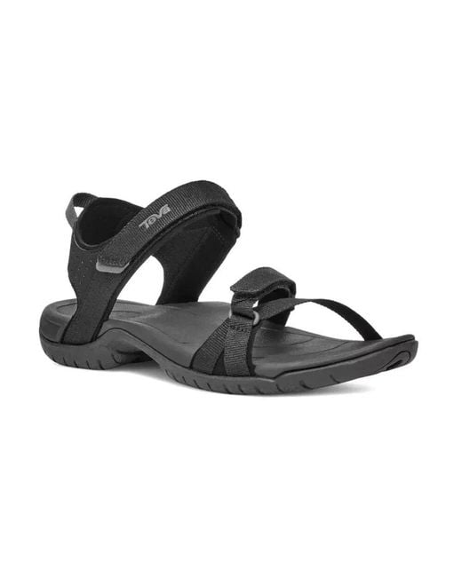 Flat Sandals di Teva in Black