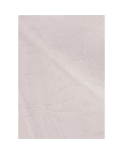 Object Overhemden ,Wit ,Denim Witte Zomer Top Met Ronde Hals in het White