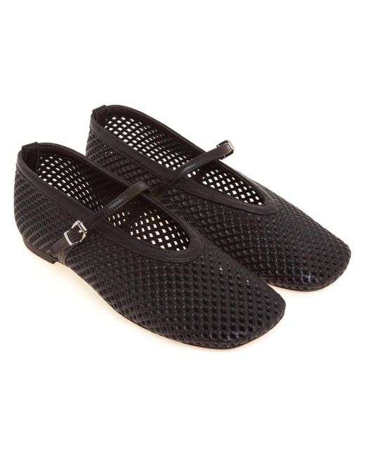 Poeve Black Ballerina Shoes