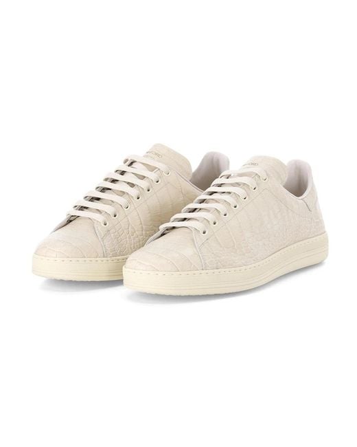 Tom Ford Natural Sneakers for men