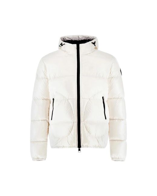 Herno Jassen ,Wit ,Bomber Gloss in het White voor heren