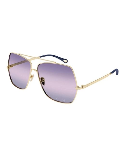 Chloé Purple Sunglasses