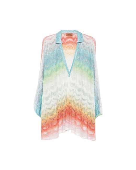 Tunics Missoni de color Blue