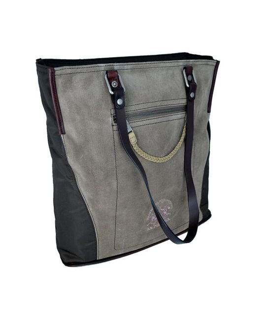 La Martina Black Shopping Bags