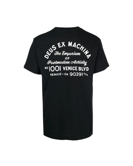 Deus Ex Machina T-shirts in Black für Herren