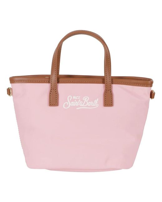 Mc2 Saint Barth Pink Shopping Bags
