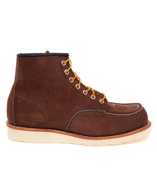 Red Wing Brown Lace-Up Boots for men