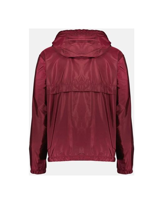 Wind Jackets Moncler de hombre de color Red