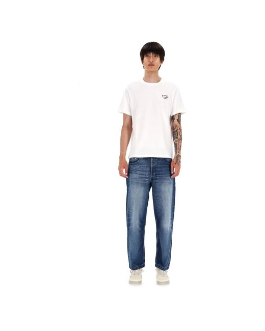 A.P.C. T-Shirts in het White voor heren