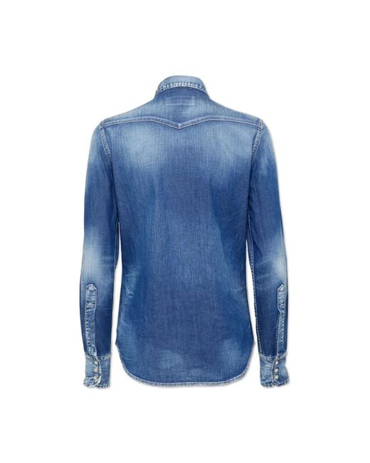 DSquared² Denim Shirts in het Blue