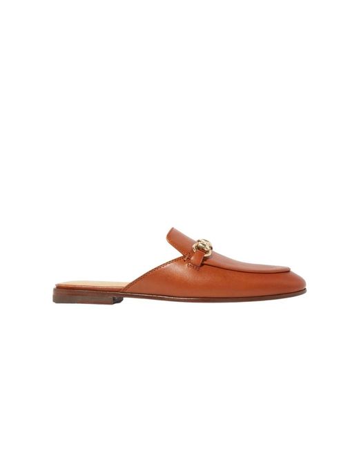 Scarosso Brown Mules