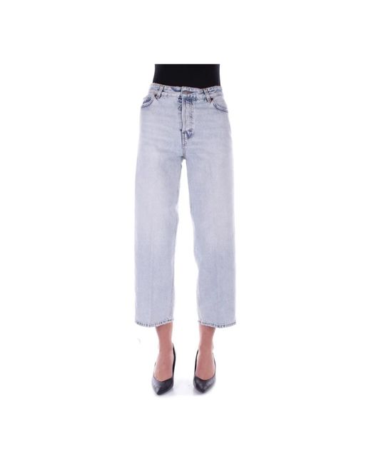 Haikure Blue Cropped Jeans