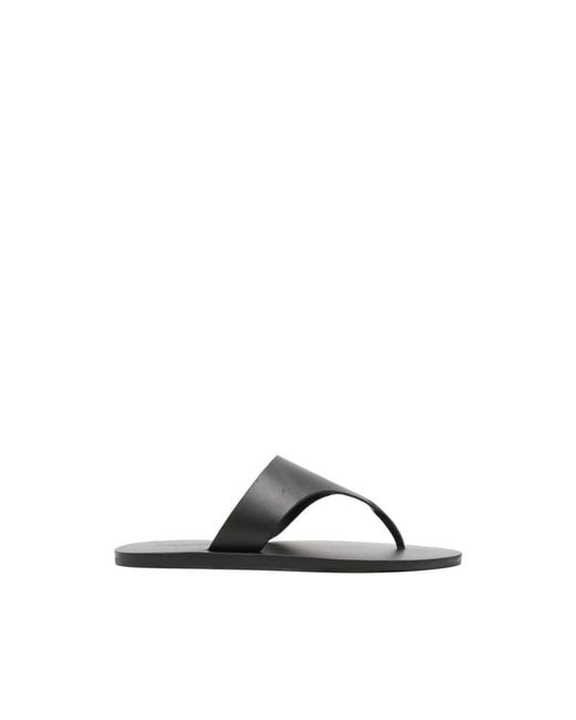 Manebí Black Flip Flops