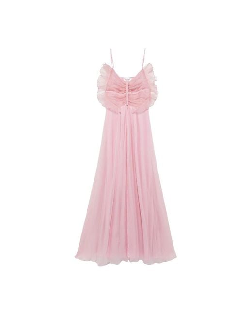 Blugirl Blumarine Pink Maxi Dresses