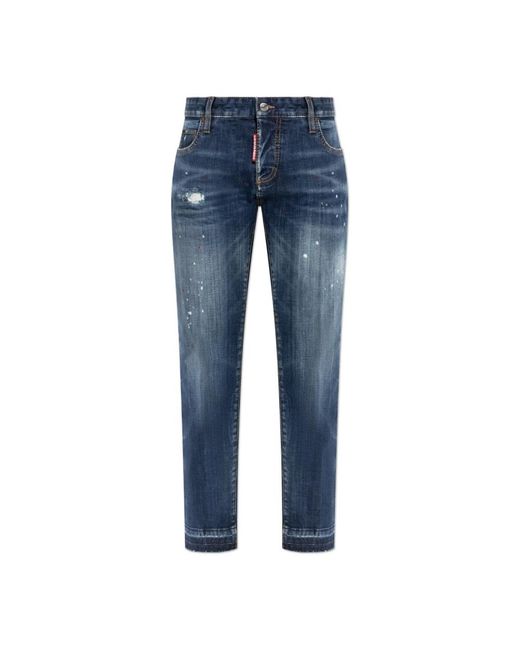 Cropped Jeans DSquared² de color Blue