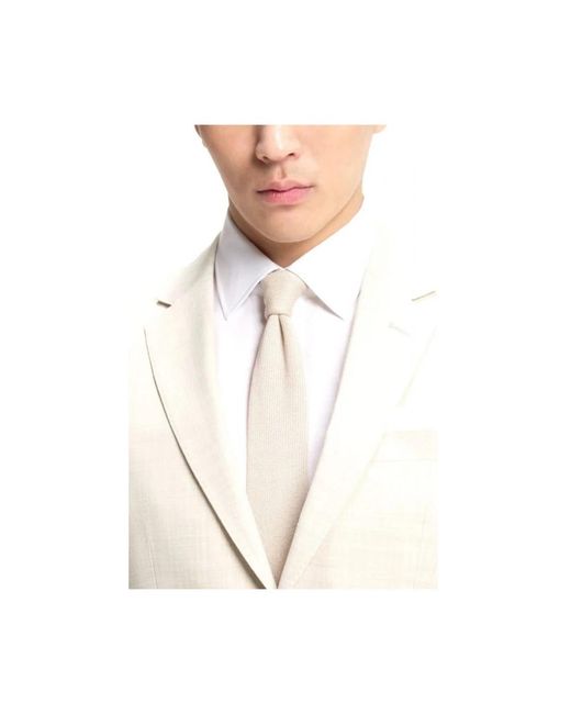 Boss Natural Single Breasted Suits for men