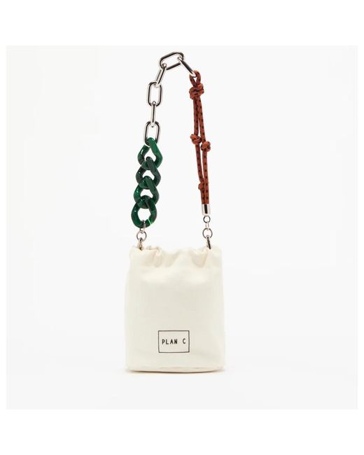 Bucket Bags Plan C de color White