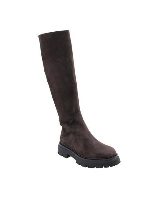 E mia Black High Boots