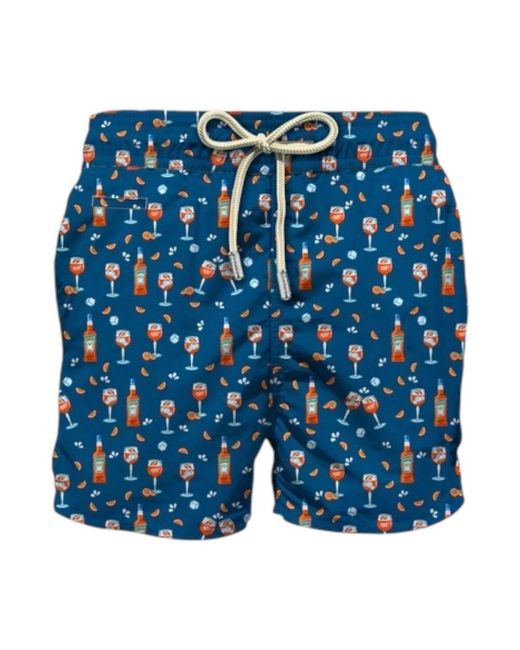Mc2 Saint Barth Strandbekleidung special edition aperol in Blue für Herren