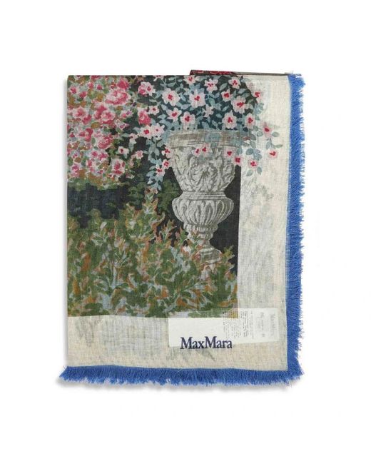 Max Mara Green Camice Schal