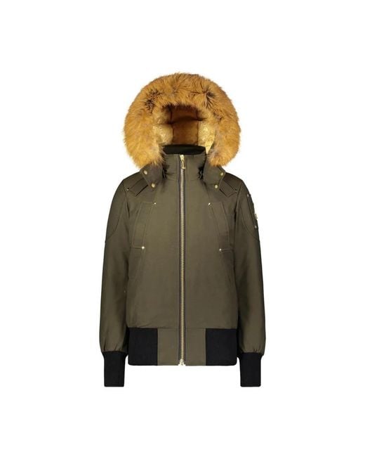 Moose Knuckles Green Trench coats