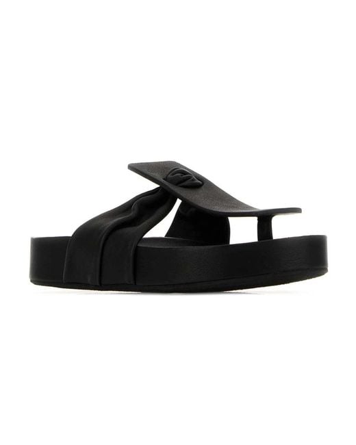Flip Flops di Uma Wang in Black