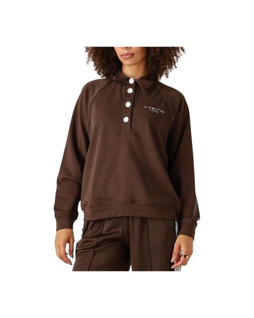 Haute L'Amitié Sweatshirts in het Brown