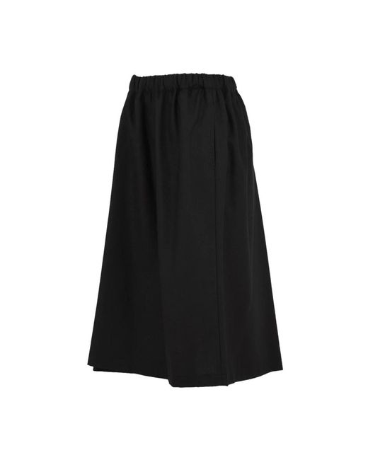 Aspesi Black Midi Skirts