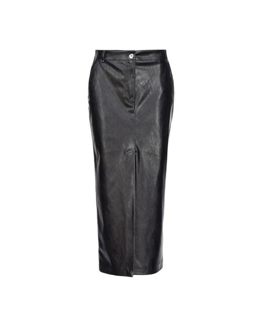 Pinko Rokken ,Zwart ,Midi Rok in het Black