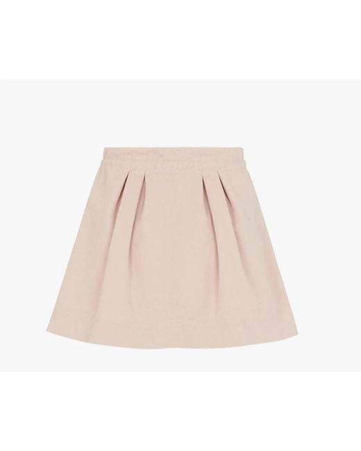 Fendi Natural Short Skirts