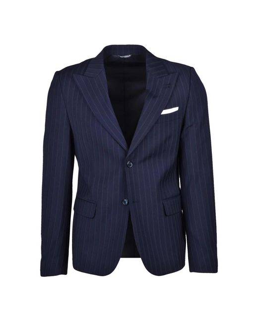 Daniele Alessandrini Blue Blazers for men