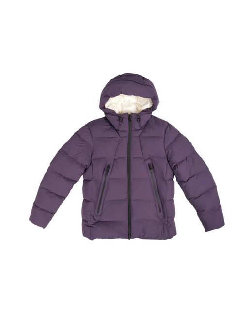 Heskimo Jassen ,Paars ,Nylon Air Short Parka Bistretch in het Purple voor heren