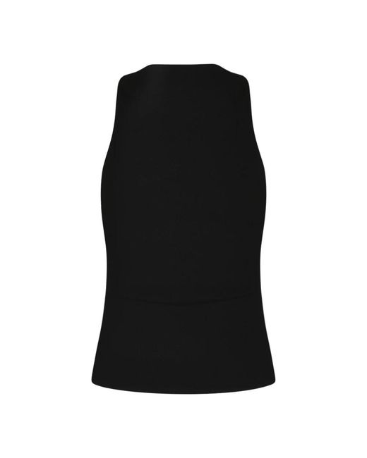 DIESEL Sleeveless Tops in het Black