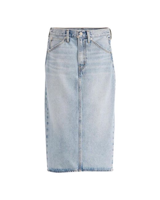 Levi's Blue Denim Skirts