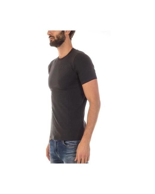 Armani Jeans Black T-Shirts for men