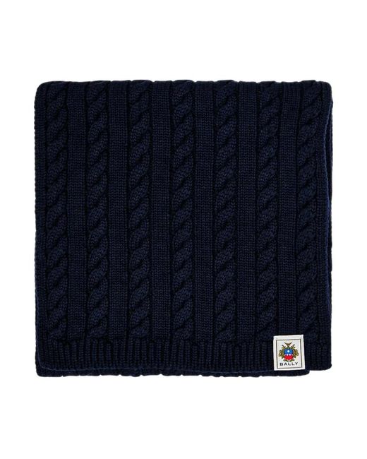 Bally Wollschal in Blue für Herren