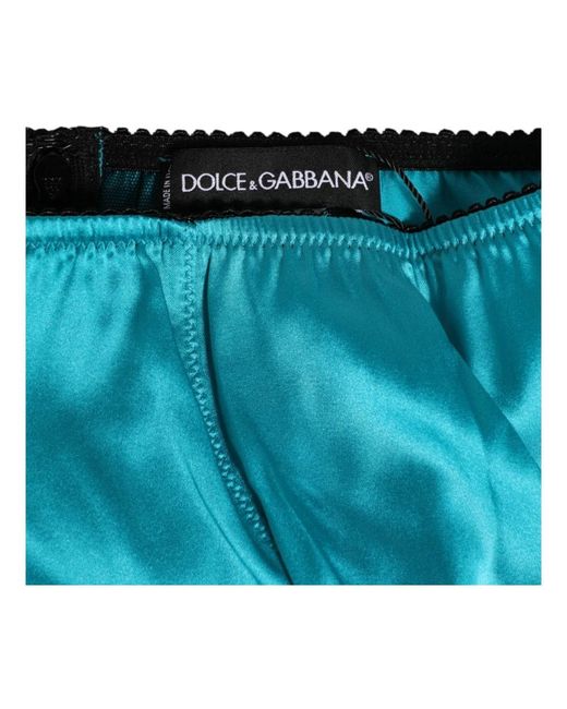 Dolce & Gabbana Blue Bottoms