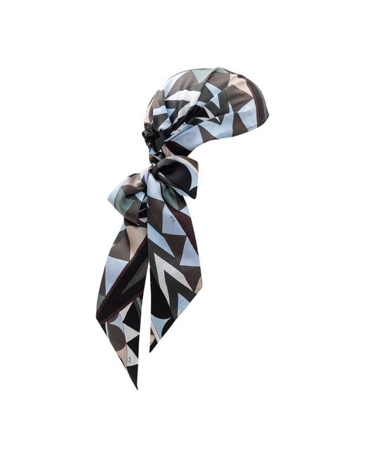Emilio Pucci Blue Hair Accessories