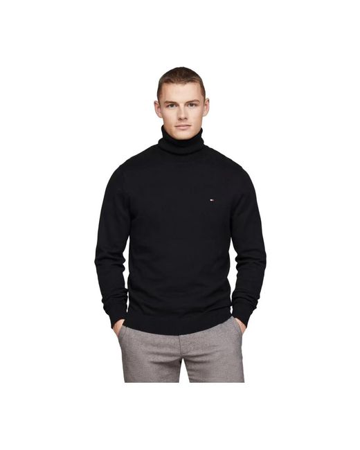 Tommy Hilfiger Blue Turtlenecks for men