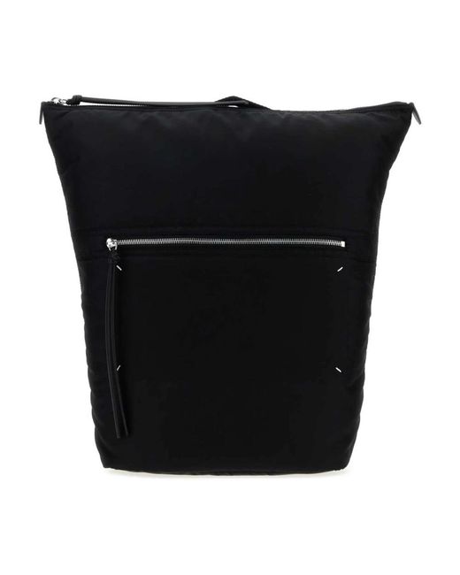 Maison Margiela Black Backpacks