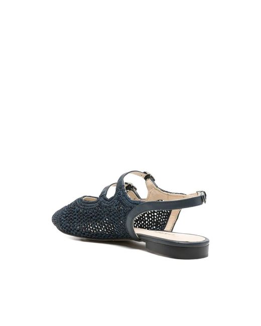 CAREL PARIS Blue Ballerinas