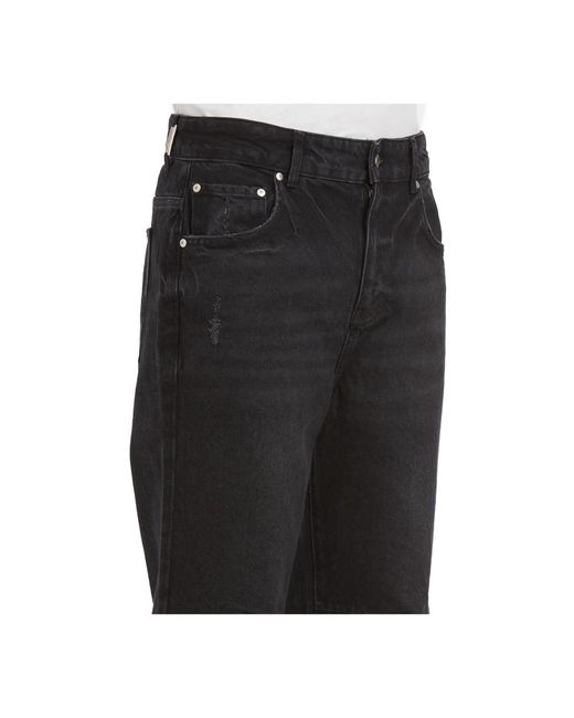 Jeans > straight jeans Represent pour homme en coloris Black